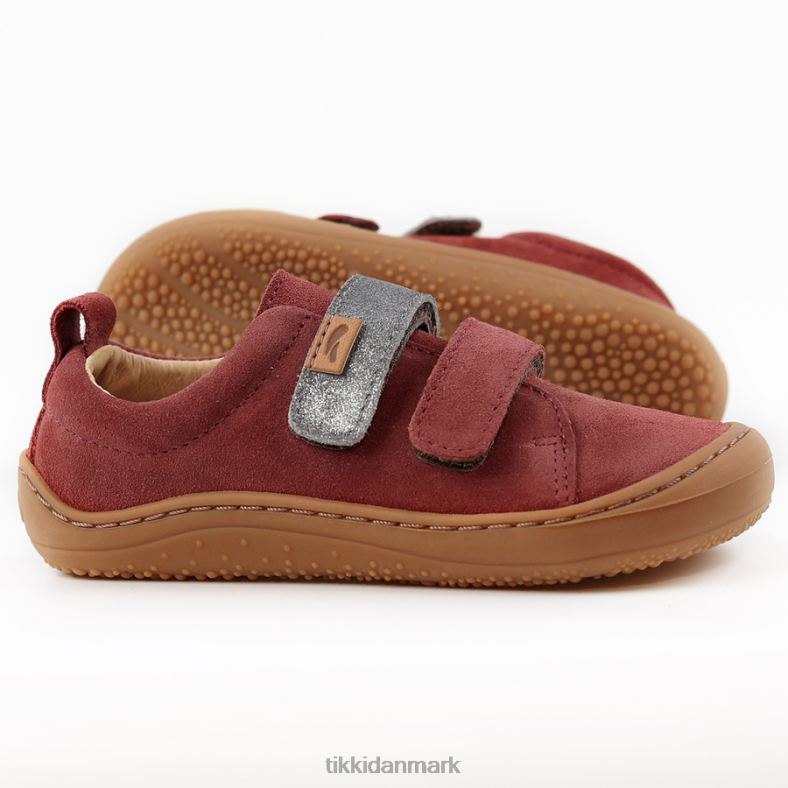 Tikki børn harlekin barfodet sko 4T2Z103 fodtøj læbestift