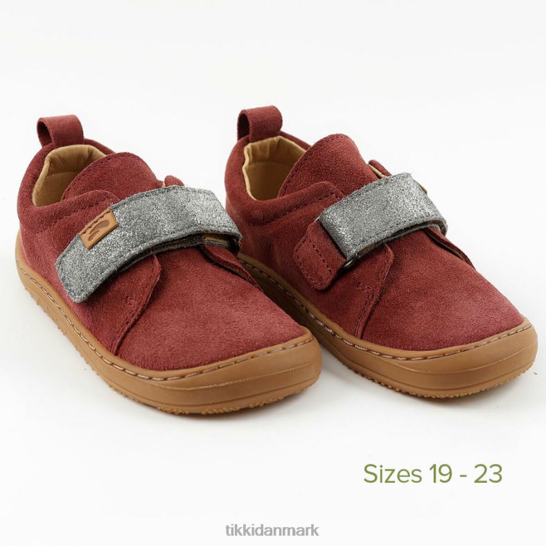 Tikki børn harlekin barfodet sko 4T2Z103 fodtøj læbestift