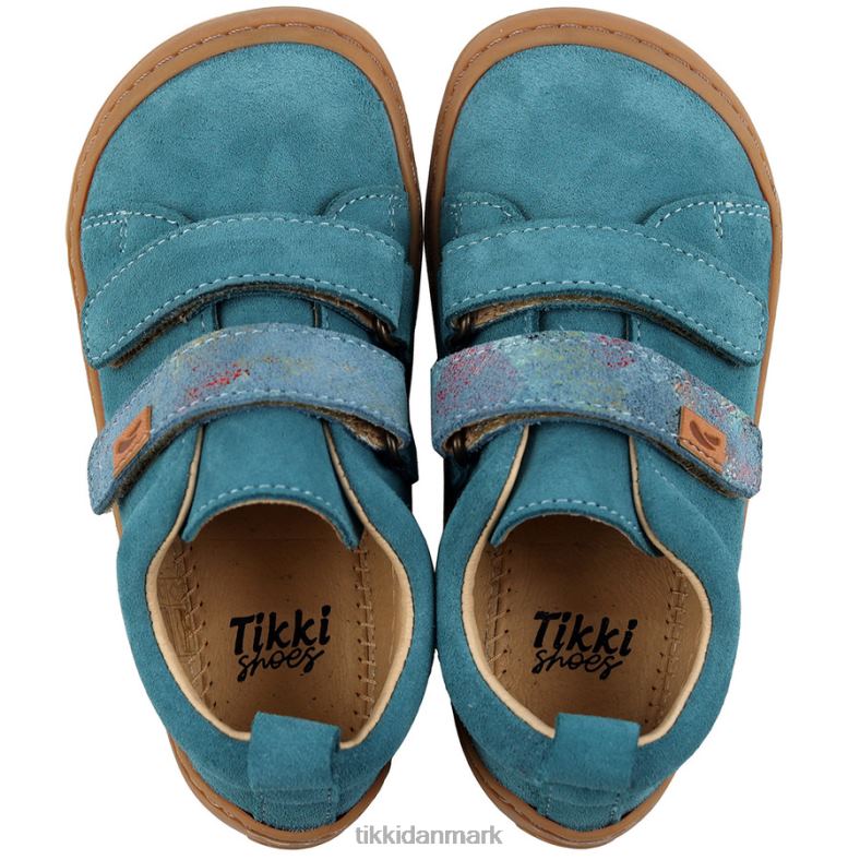 Tikki børn harlekin barfodet sko 4T2Z111 fodtøj himmel
