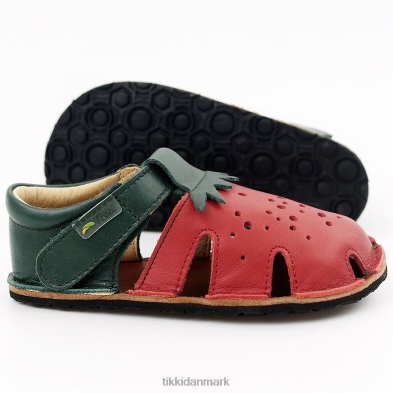 Tikki børn aranya læder 2021 4T2Z102 fodtøj jordbær