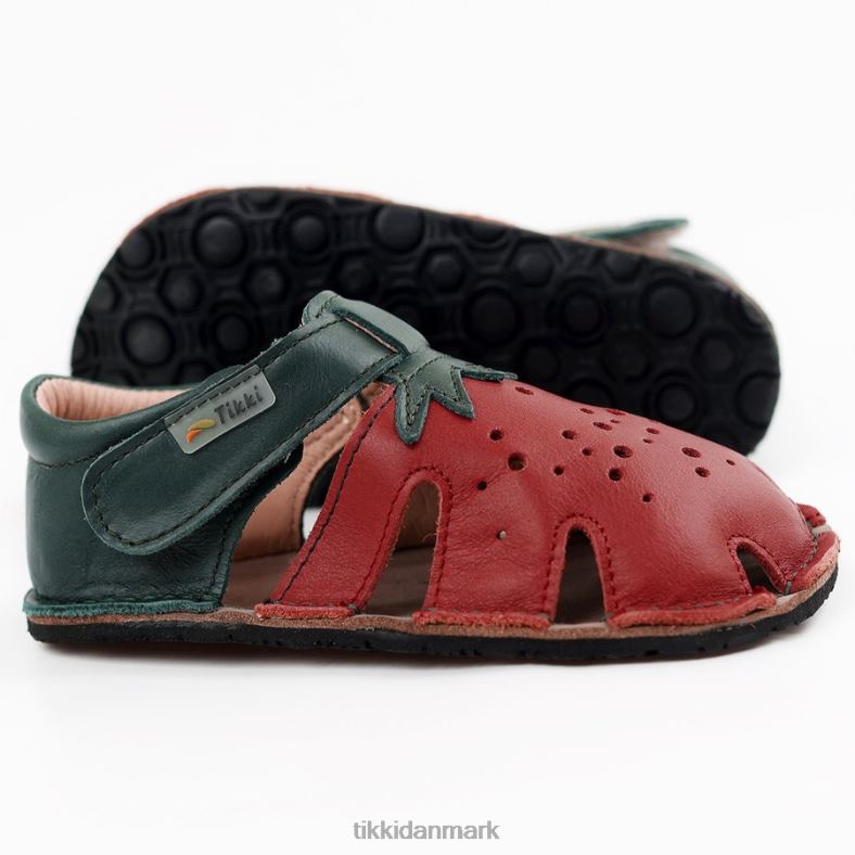 Tikki børn aranya læder 4T2Z69 fodtøj jordbær