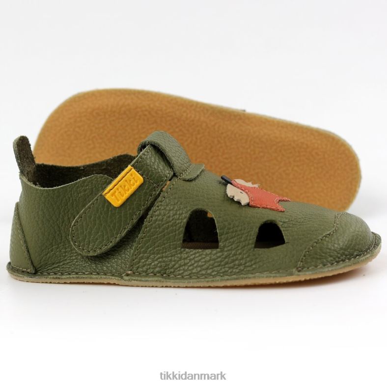 Tikki børn barfodet sandaler nido 4T2Z41 fodtøj Ræv