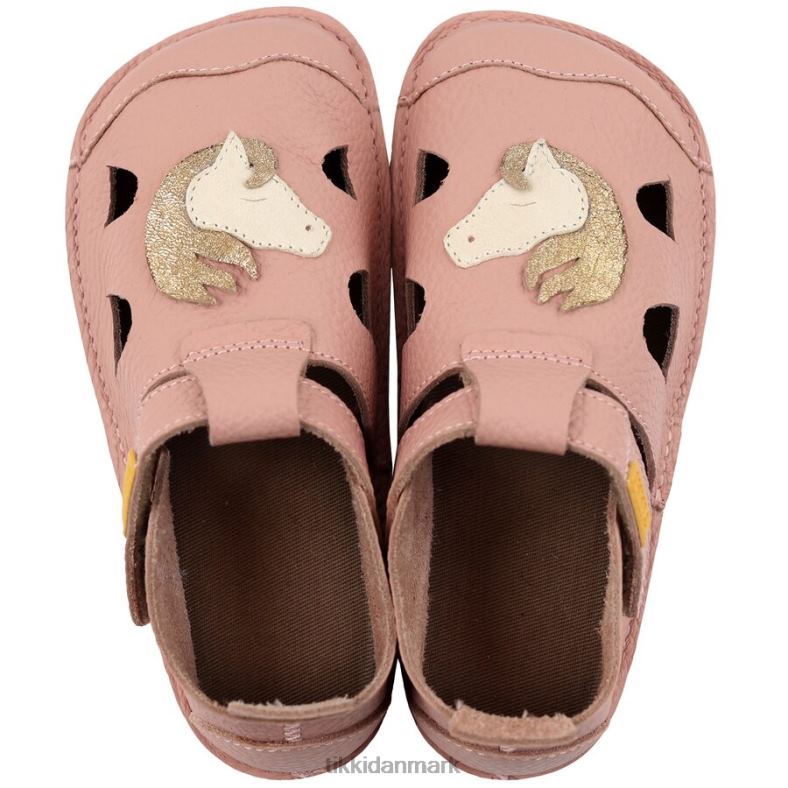 Tikki børn barfodet sandaler nido 4T2Z44 fodtøj pony