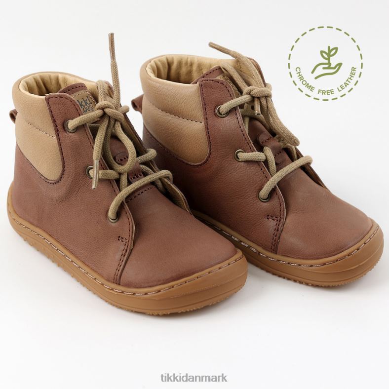 Tikki børn barfodet støvler bille 4T2Z183 fodtøj karamel