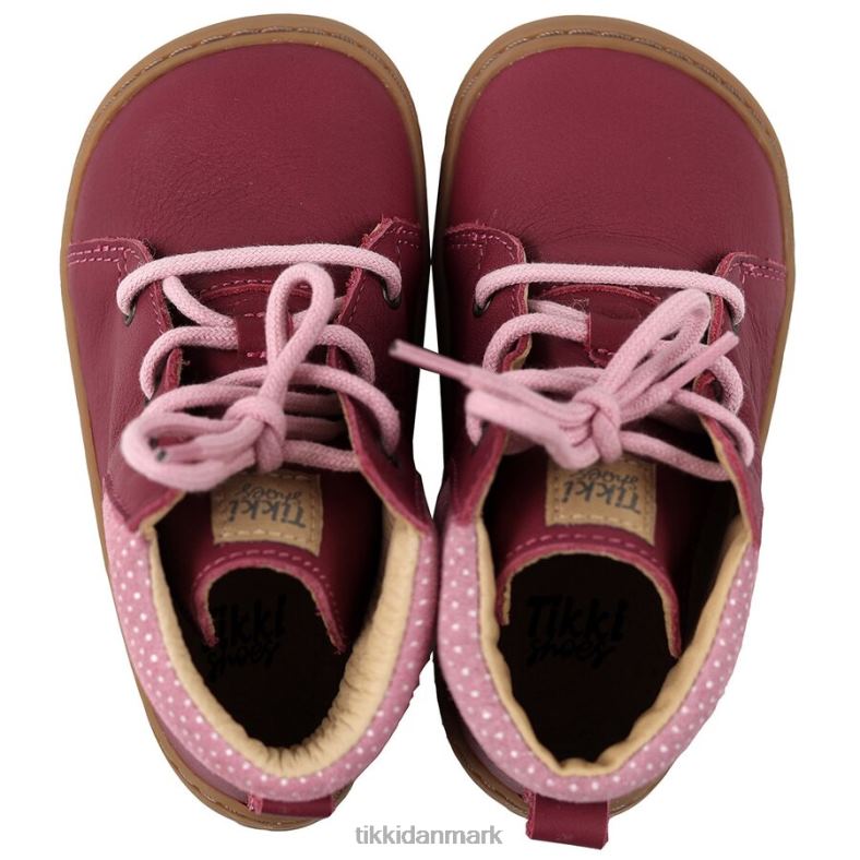 Tikki børn barfodet støvler bille 4T2Z191 fodtøj rosenrødt