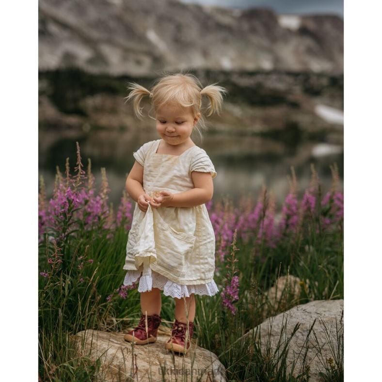 Tikki børn barfodet støvler bille 4T2Z191 fodtøj rosenrødt