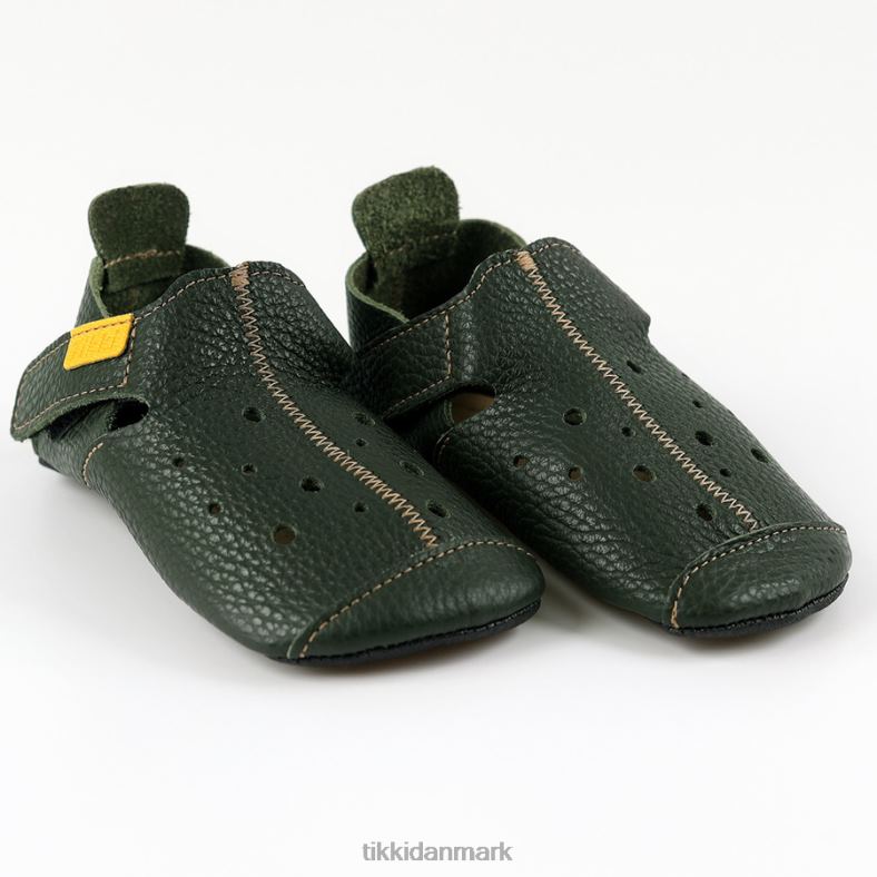 Tikki børn ziggy v2 læder 4T2Z22 fodtøj fyrretræ