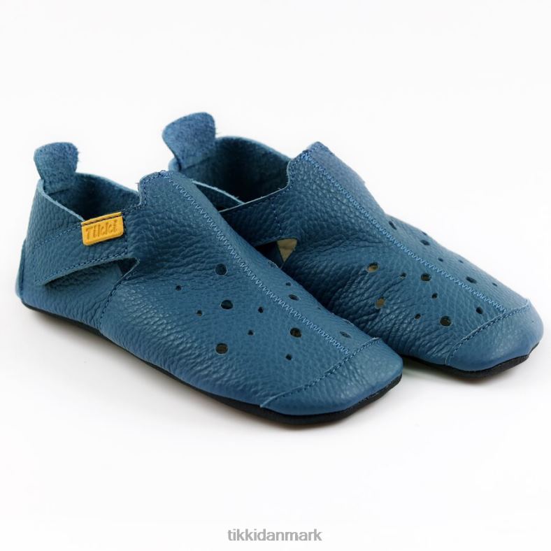 Tikki børn ziggy v2 læder 4T2Z33 fodtøj ocean