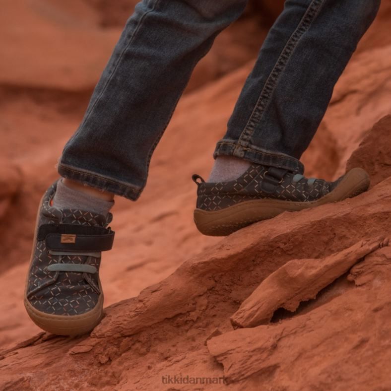 Tikki børn veganske sko harlekin 4T2Z118 fodtøj linjer