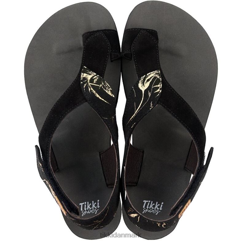 Tikki voksne barfodet sandaler soul v1 4T2Z245 fodtøj gyldne stænk