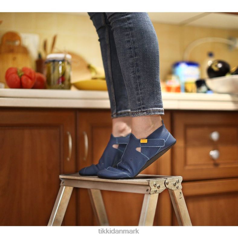 Tikki voksne ziggy v1 læder 4T2Z257 fodtøj fløde