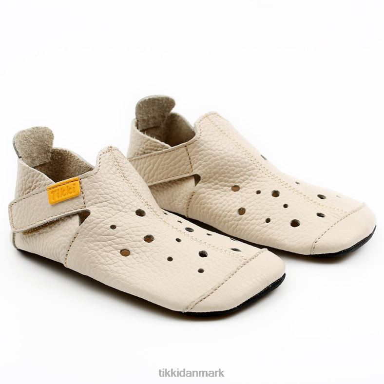 Tikki voksne ziggy v1 læder 4T2Z257 fodtøj fløde