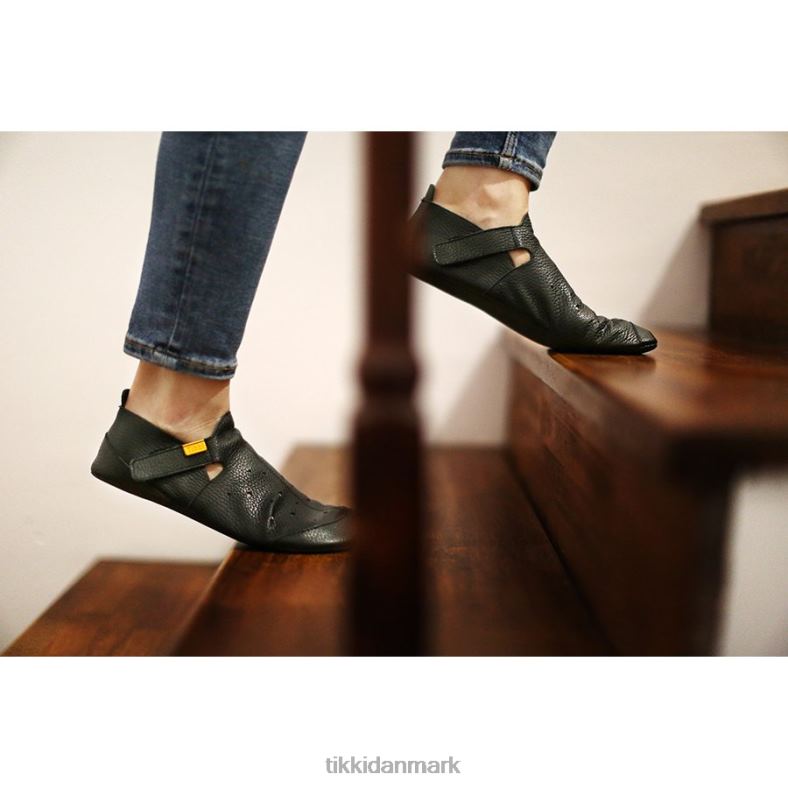 Tikki voksne ziggy v1 læder 4T2Z263 fodtøj cappuccino