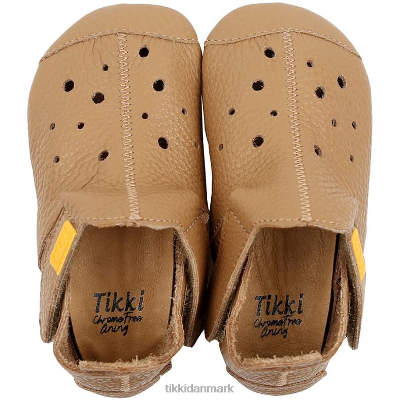 Tikki voksne ziggy v2 læder 4T2Z253 fodtøj cappuccino