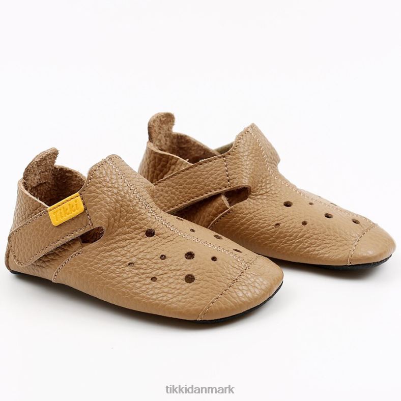 Tikki voksne ziggy v2 læder 4T2Z253 fodtøj cappuccino