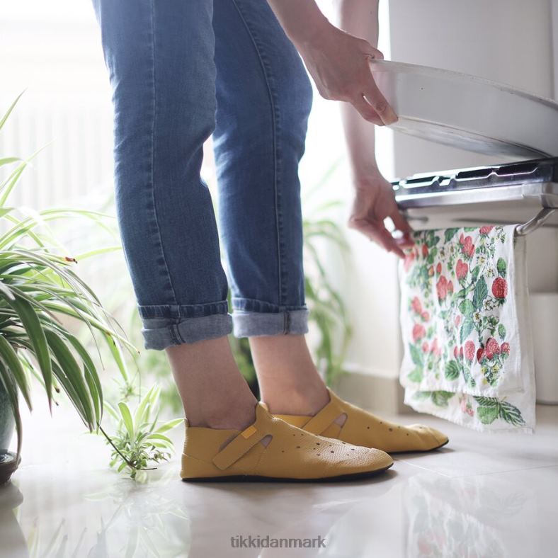 Tikki voksne ziggy v2 læder 4T2Z253 fodtøj cappuccino