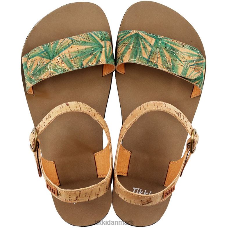 Tikki voksne veganske sandaler vibe v1 4T2Z237 fodtøj natur