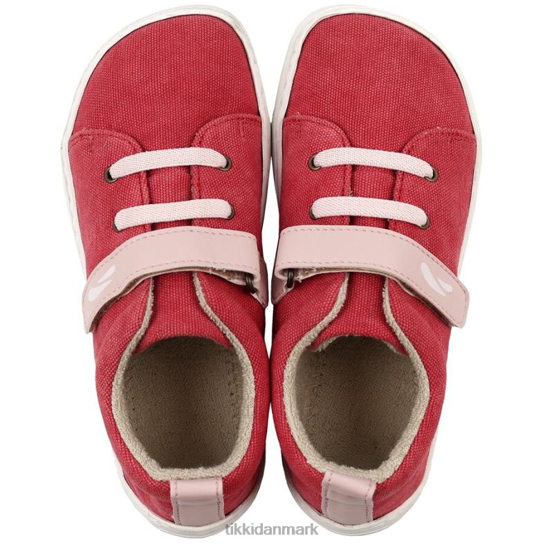 Tikki voksne veganske sko harlekin 4T2Z154 fodtøj rød