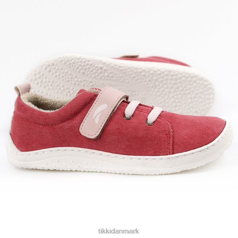 Tikki voksne veganske sko harlekin 4T2Z154 fodtøj rød