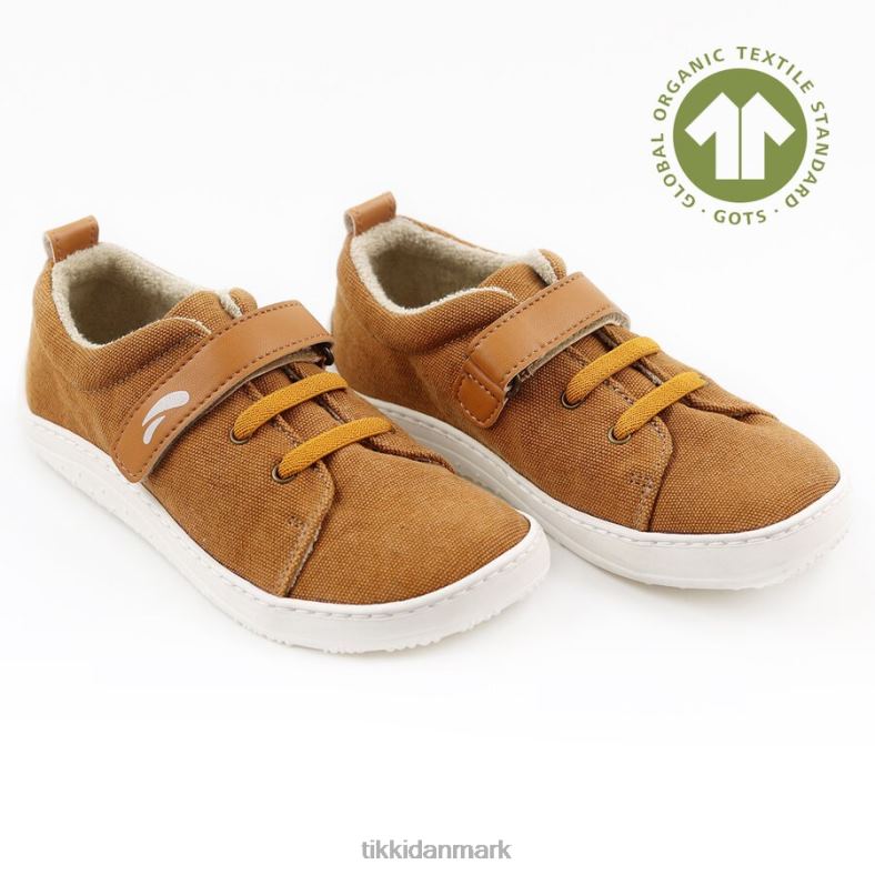 Tikki voksne veganske sko harlekin 4T2Z159 fodtøj honning