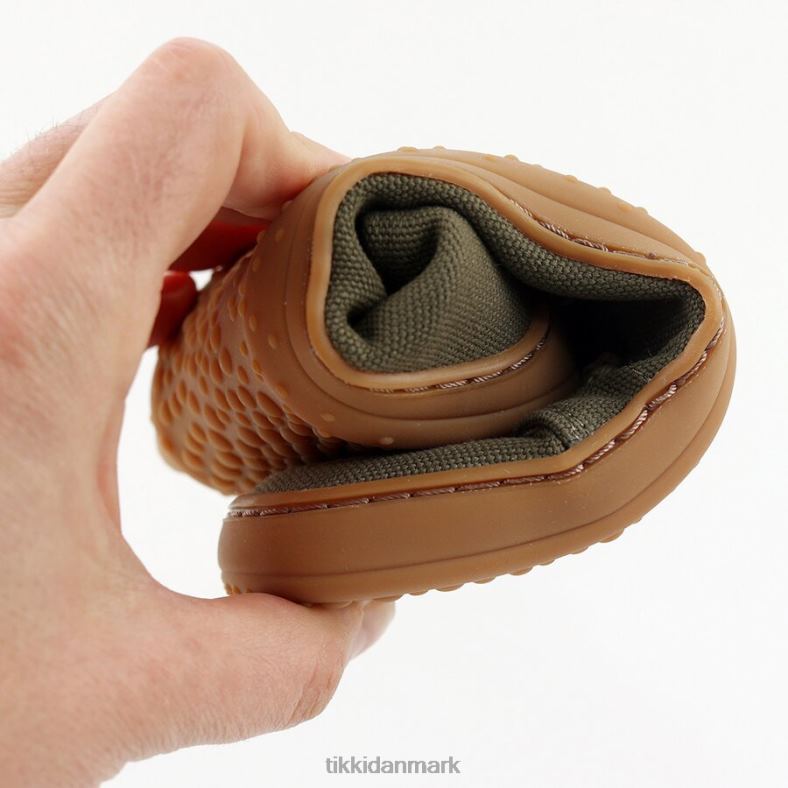 Tikki voksne veganske sko lyksalighed 4T2Z216 fodtøj oliven